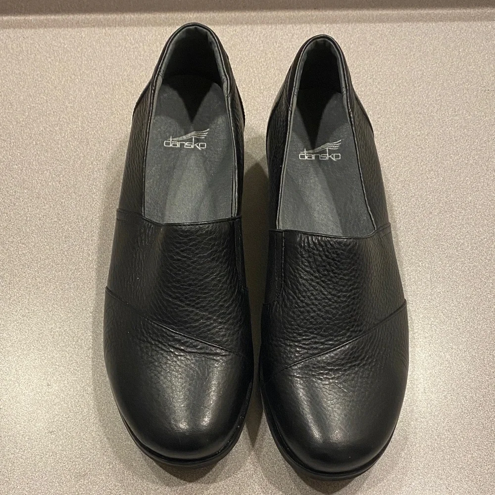 Black Womens Leather Shoes